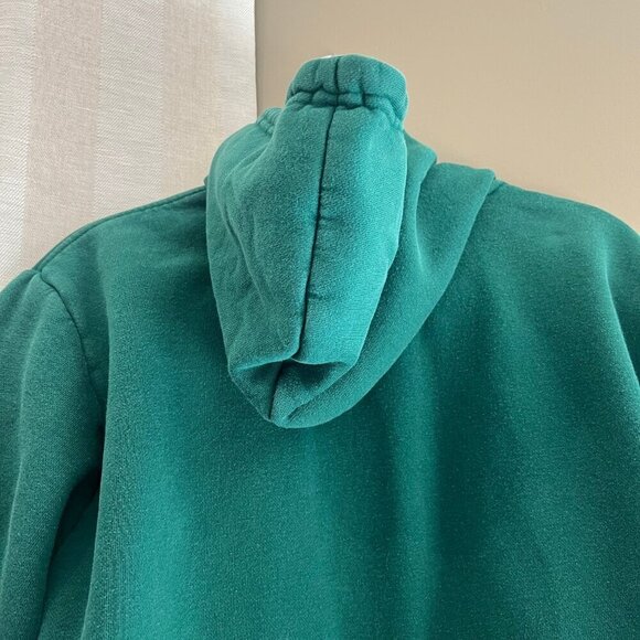 Adidas Original Essential Hoodie in forest green, Size Large - Picture 5 of 8